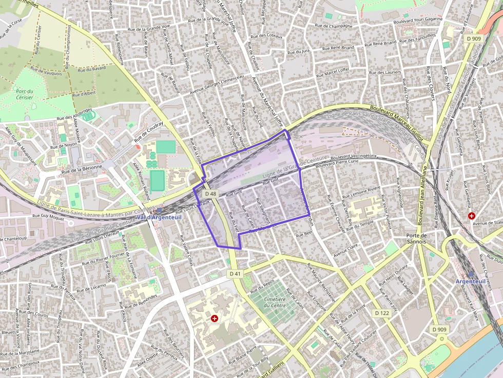 Maison 63 m² quatre pièces à vendre à Argenteuil