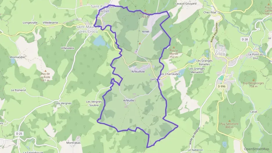 Maison 60 m² trois pièces à vendre à Saint-Pardoux-d`Arnet Maison 60 m² trois pièces à vendre à Saint-Pardoux-d`Arnet