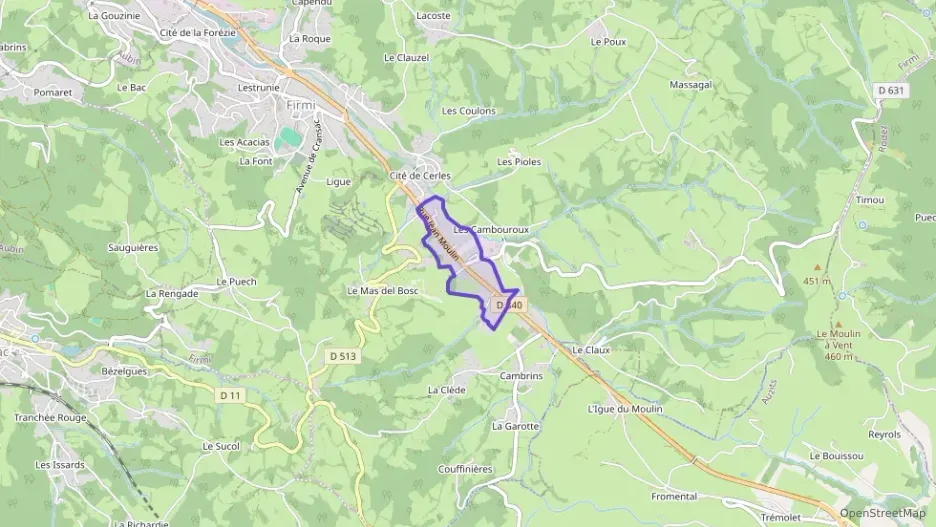 Maison 71 m² trois pièces à vendre à Firmi Maison 71 m² trois pièces à vendre à Firmi