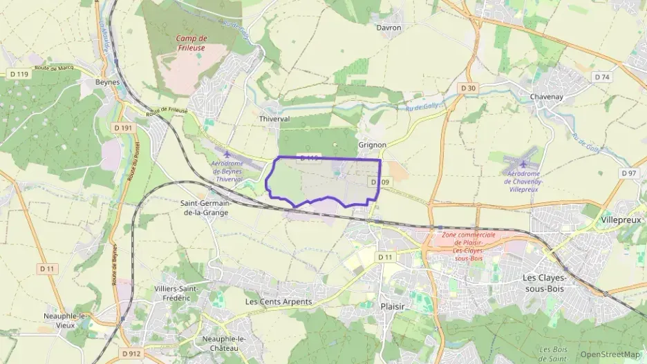 Maison 91 m² cinq pièces à vendre à Thiverval-Grignon