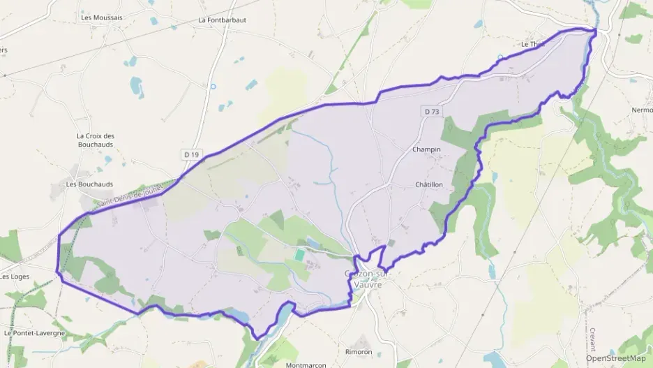 Maison 123 m² cinq pièces à vendre à Crozon-sur-Vauvre