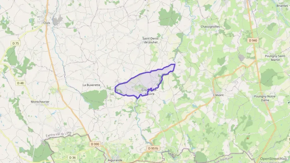 Maison 123 m² cinq pièces à vendre à Crozon-sur-Vauvre