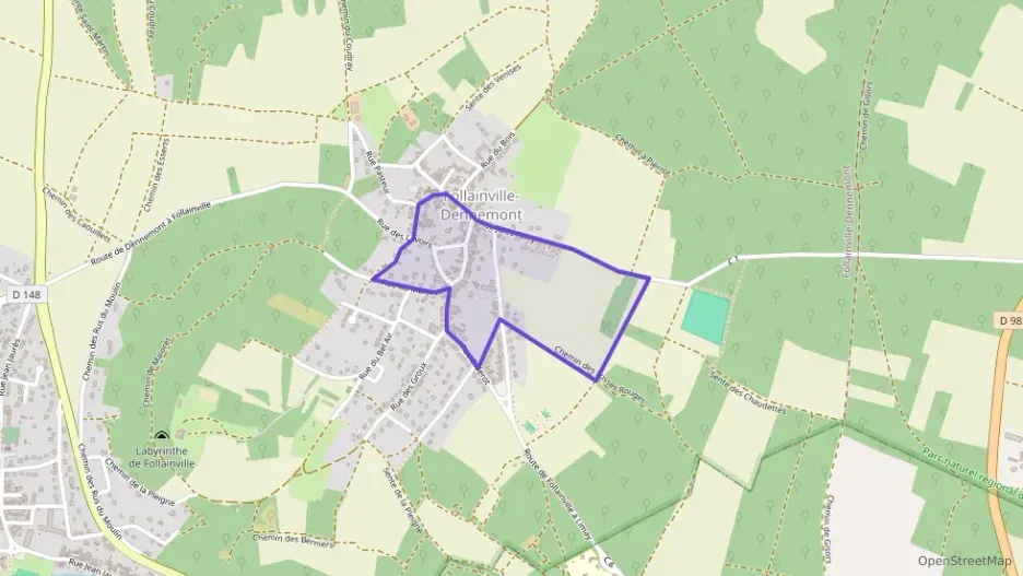 Maison 111 m² quatre pièces à vendre à Follainville-Dennemont