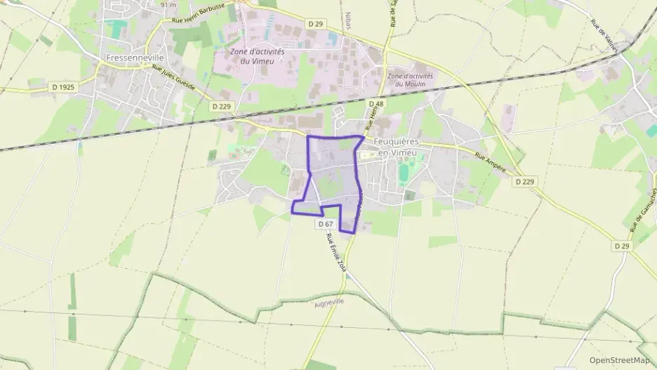 Maison 70 m² trois pièces à vendre à Feuquières-en-Vimeu