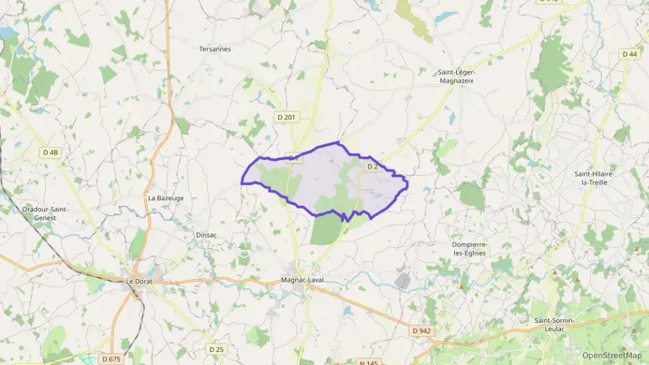 Maison 70 m² trois pièces à vendre à Magnac-Laval Maison 70 m² trois pièces à vendre à Magnac-Laval