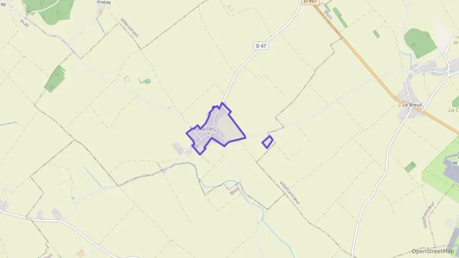 Maison 76 m² quatre pièces à vendre à Tourailles Maison 76 m² quatre pièces à vendre à Tourailles