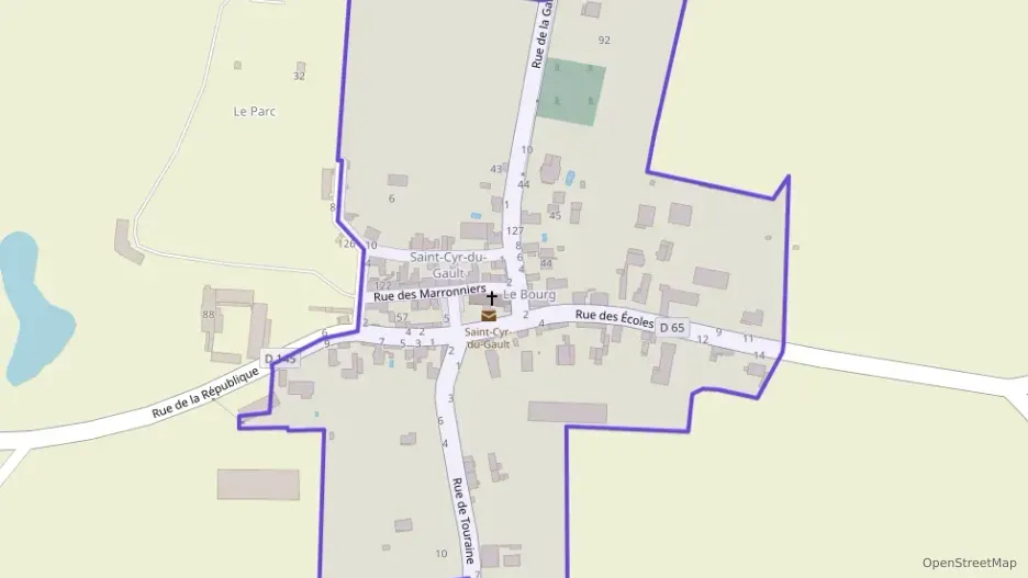 Maison 84 m² deux pieces à vendre à Saint-Cyr-du-Gault Maison 84 m² deux pieces à vendre à Saint-Cyr-du-Gault