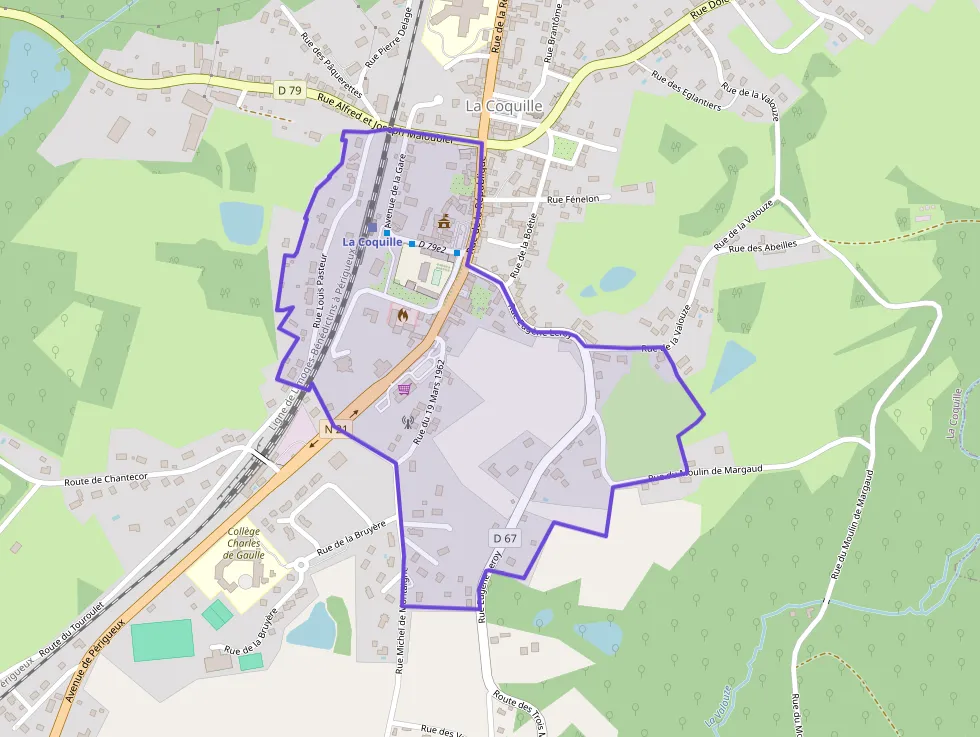 Maison 89 m² quatre pièces à vendre à La Coquille