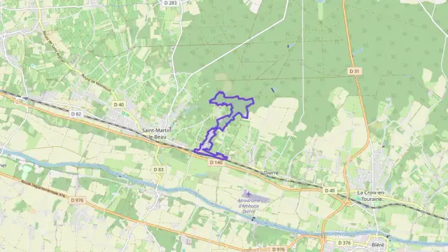 Maison 92 m² quatre pièces à vendre à Saint-Martin-le-Beau