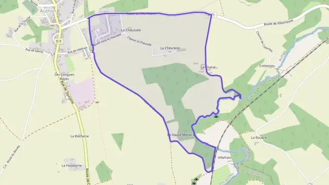 Maison 98 m² quatre pièces à vendre à Authon