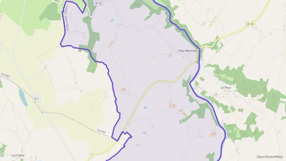 Maison 107 m² cinq pièces à vendre à Lathus-Saint-Rémy