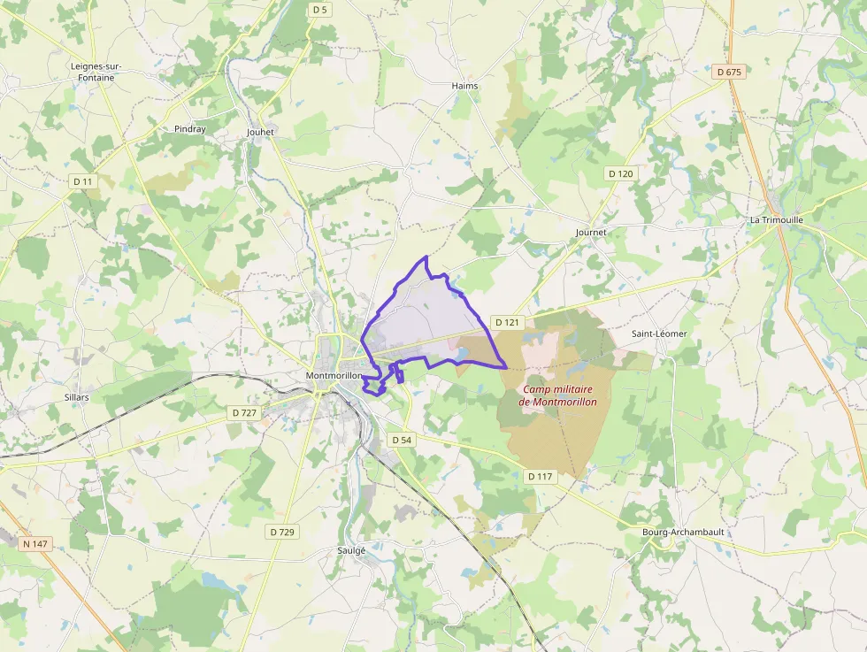 Maison 90 m² trois pièces à vendre à Montmorillon