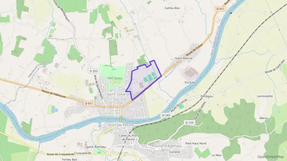 Maison 86 m² quatre pièces à vendre à Saint-Sylvestre-sur-Lot