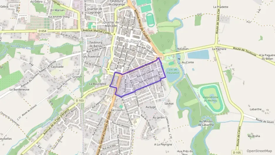 Maison 105 m² trois pièces à vendre à Fleurance