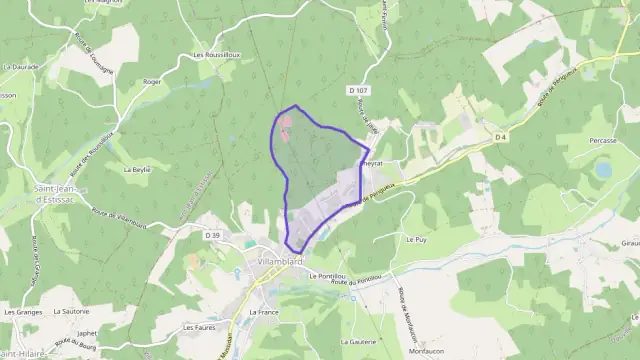 Maison 55 m² trois pièces à vendre à Villamblard