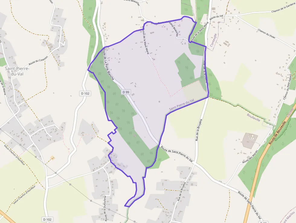 Maison 74 m² quatre pièces à vendre à Saint-Pierre-du-Val