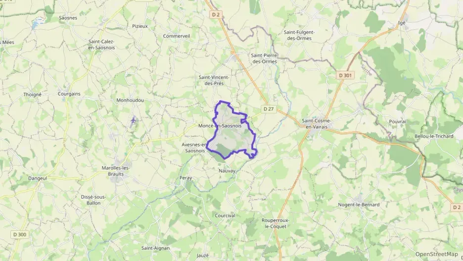 Maison 103 m² trois pièces à vendre à Moncé-en-Saosnois Maison 103 m² trois pièces à vendre à Moncé-en-Saosnois