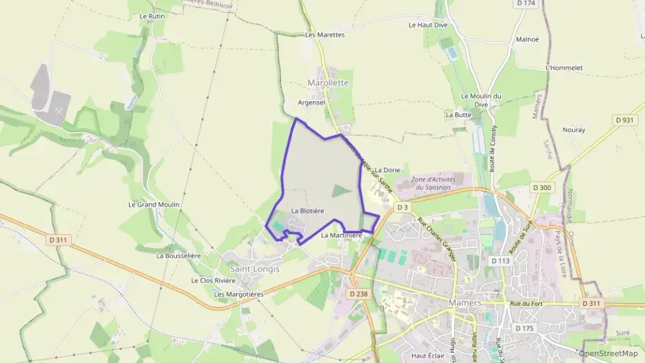 Maison 78 m² trois pièces à vendre à Saint-Longis Maison 78 m² trois pièces à vendre à Saint-Longis