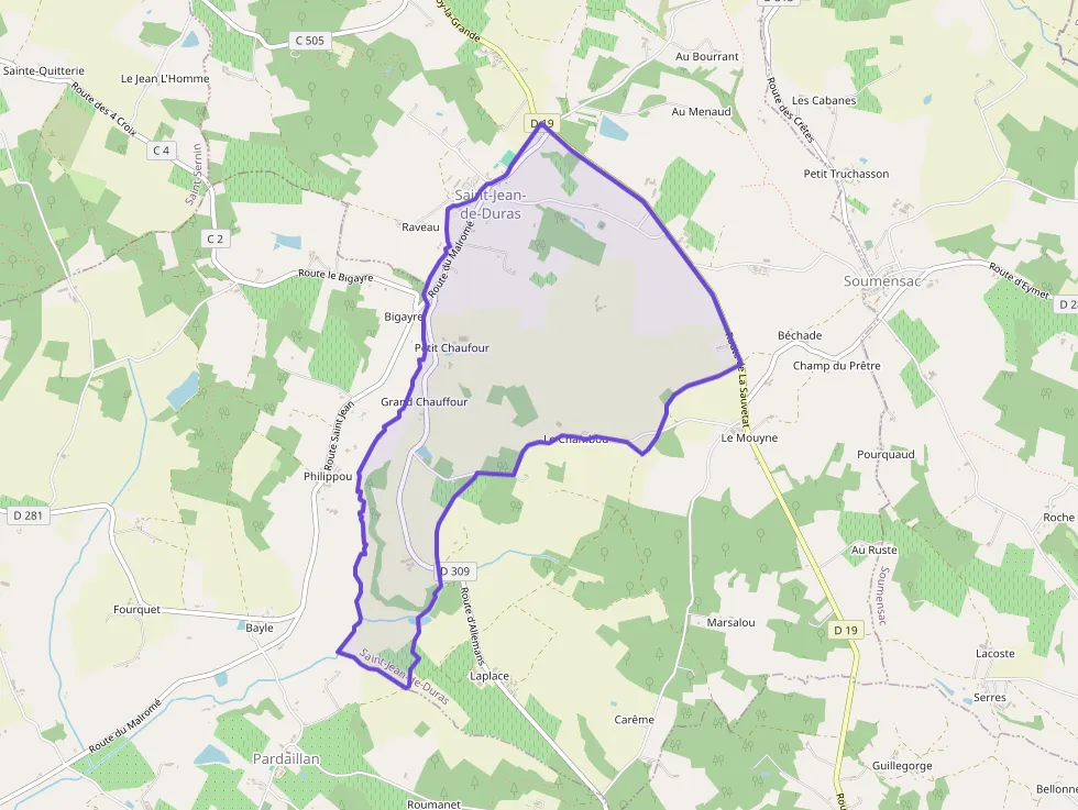 Maison 56 m² trois pièces à vendre à Saint-Jean-de-Duras