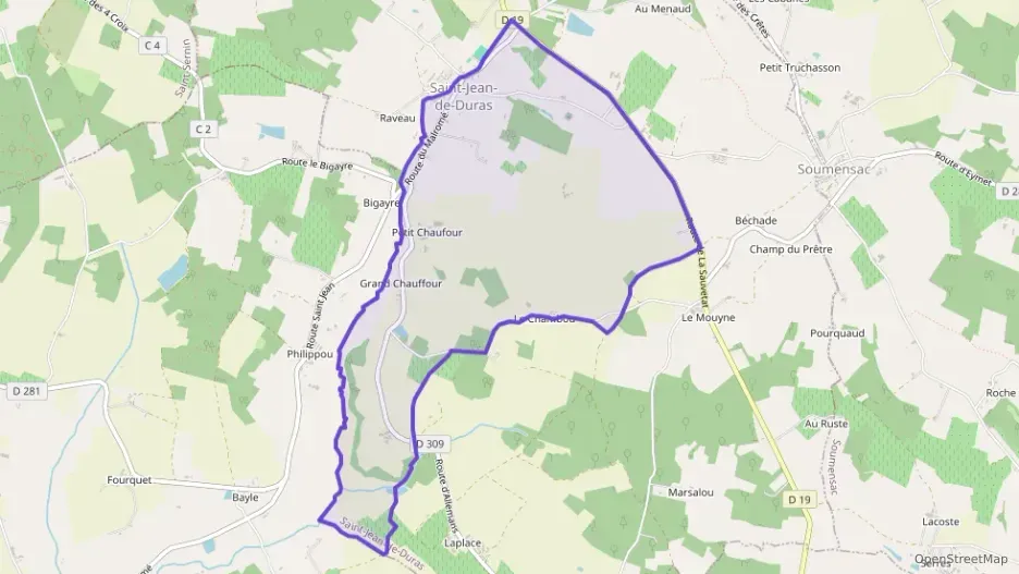 Maison 56 m² trois pièces à vendre à Saint-Jean-de-Duras Maison 56 m² trois pièces à vendre à Saint-Jean-de-Duras