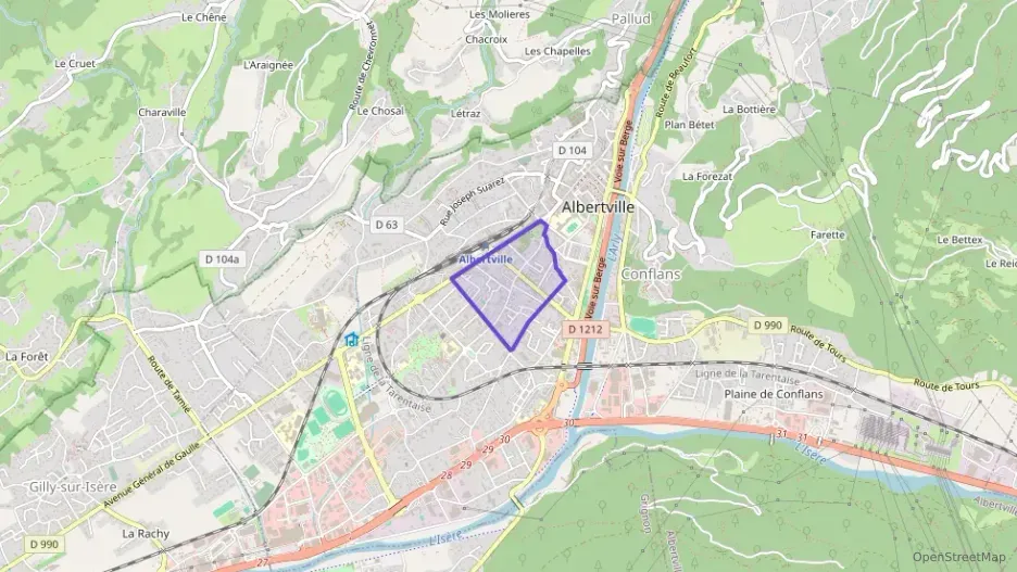 Maison 65 m² quatre pièces à vendre à Albertville Maison 65 m² quatre pièces à vendre à Albertville