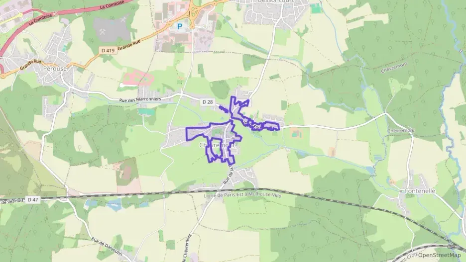 Maison 72 m² cinq pièces à vendre à Chèvremont Maison 72 m² cinq pièces à vendre à Chèvremont