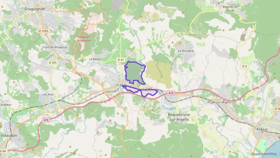 Maison 60 m² trois pièces à vendre à Le Muy