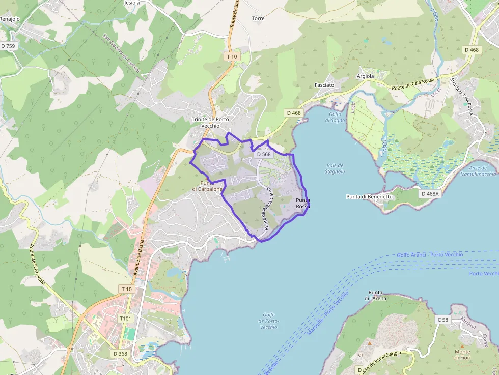 Maison 130 m² quatre pièces à vendre à Porto-Vecchio