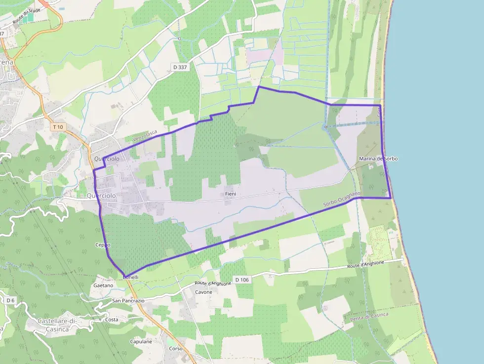 Maison 200 m² quatre pièces à vendre à Sorbo-Ocagnano