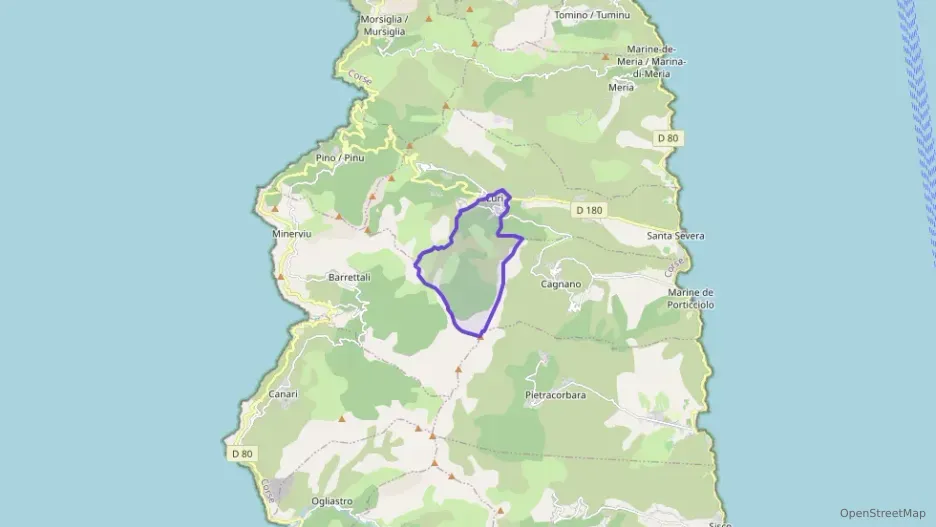 Maison 42 m² deux pieces à vendre à Luri Maison 42 m² deux pieces à vendre à Luri