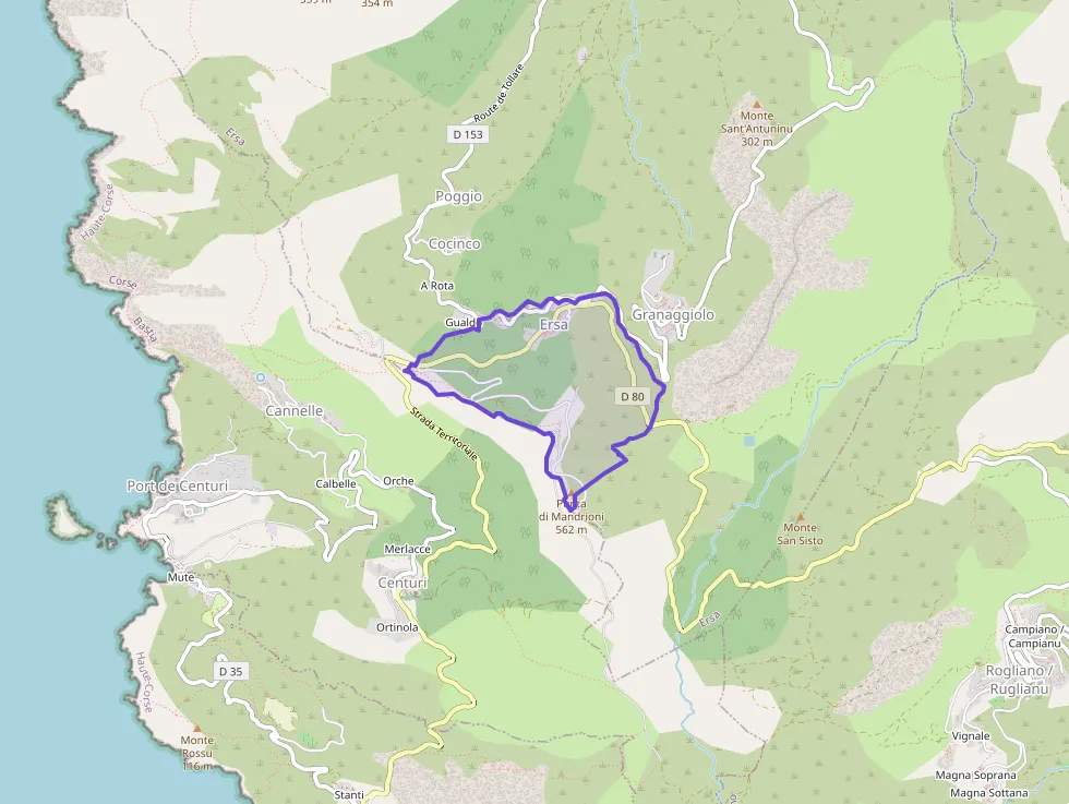 Maison 80 m² quatre pièces à vendre à Ersa