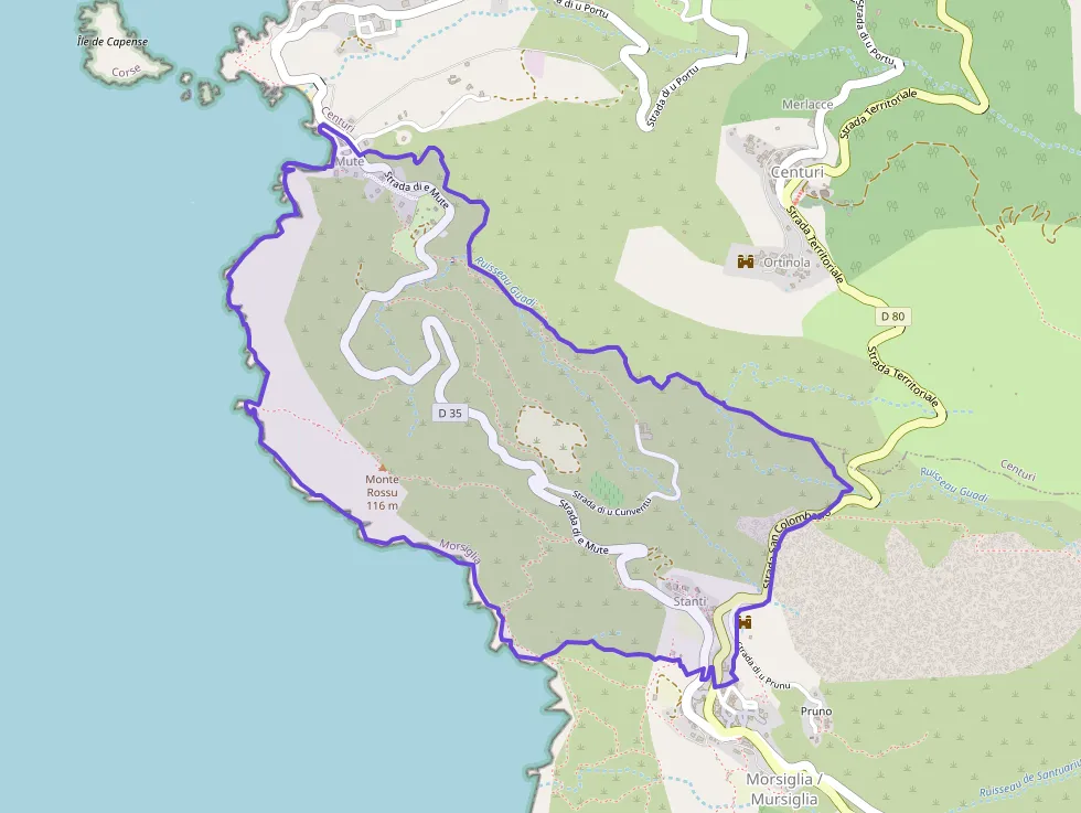 Maison 49 m² trois pièces à vendre à Morsiglia