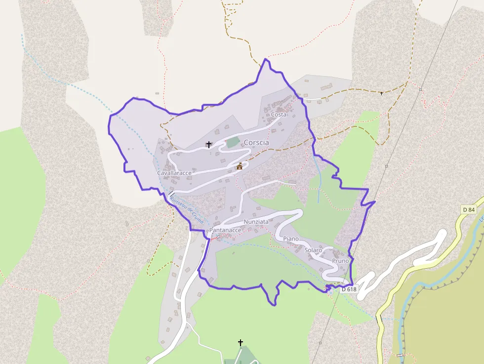 Maison 60 m² trois pièces à vendre à Corscia