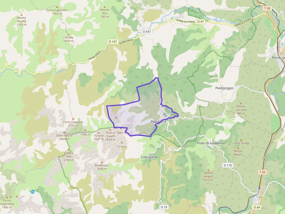 Maison 150 m² quatre pièces à vendre à Popolasca