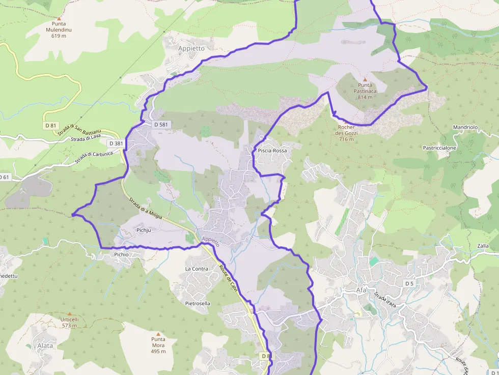 Maison 99 m² quatre pièces à vendre à Appietto Maison 99 m² quatre pièces à vendre à Appietto