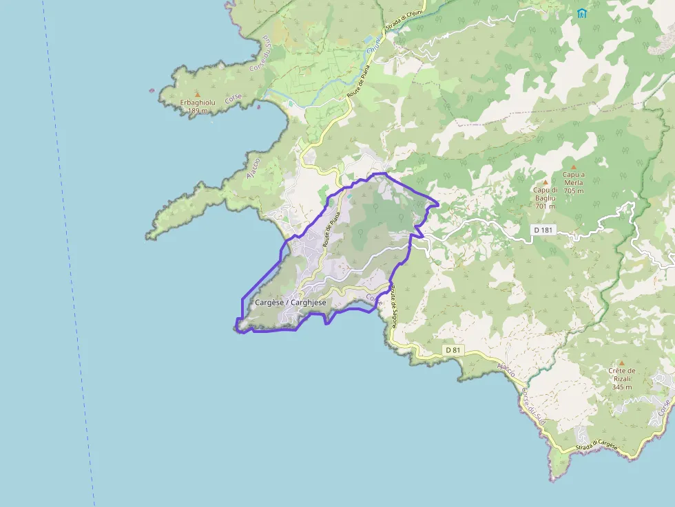 Maison 150 m² quatre pièces à vendre à Cargèse