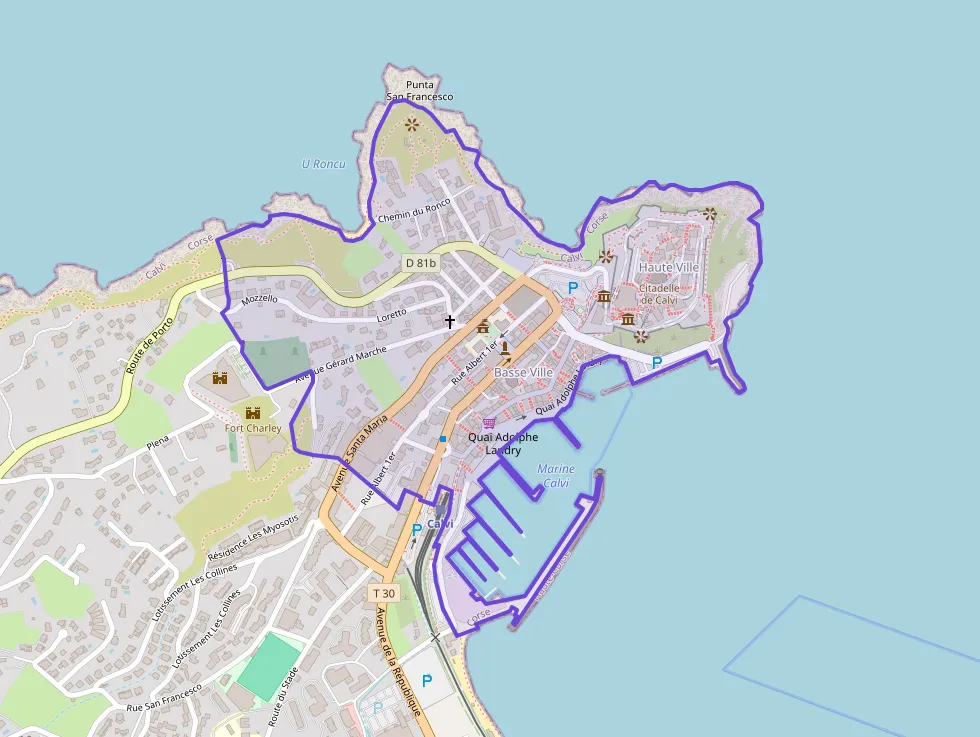 Maison 80 m² quatre pièces à vendre à Calvi