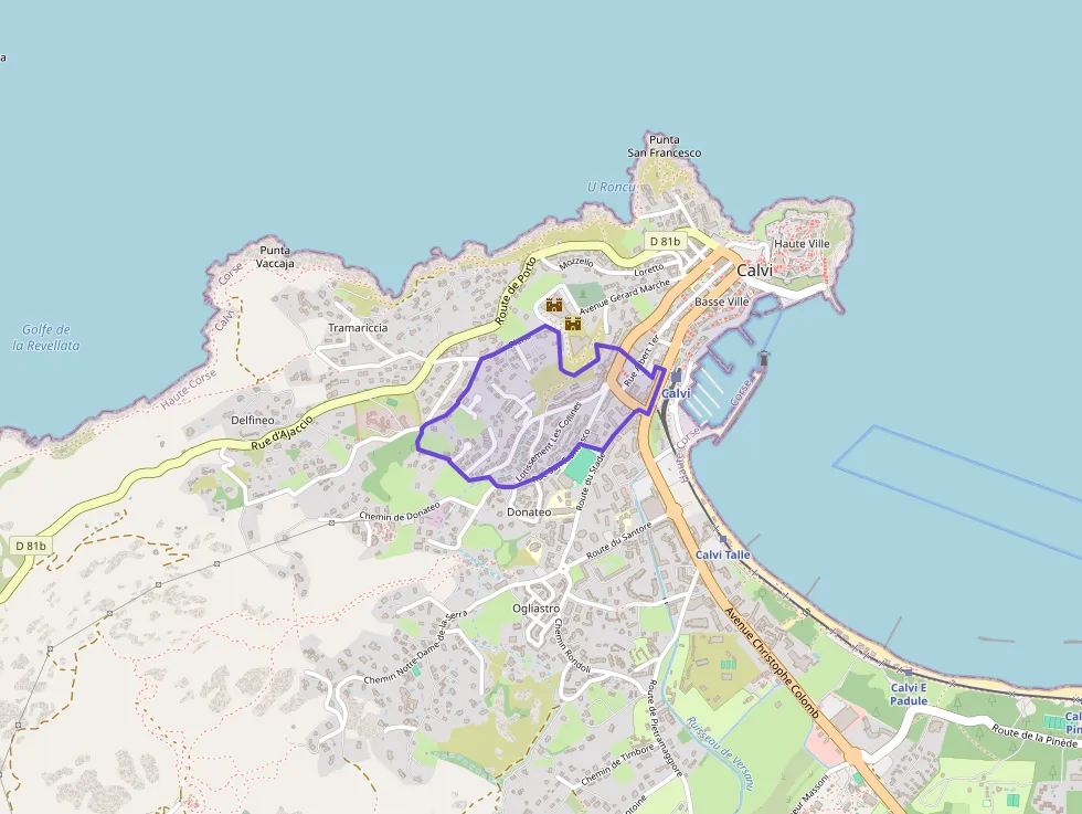 Maison 153 m² quatre pièces à vendre à Calvi