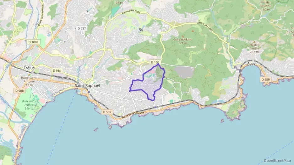 Maison 137 m² six pièces à vendre à Saint-Raphaël