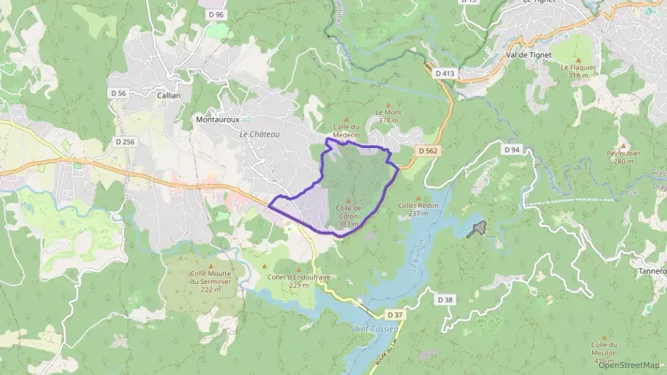 Maison 50 m² trois pièces à vendre à Montauroux