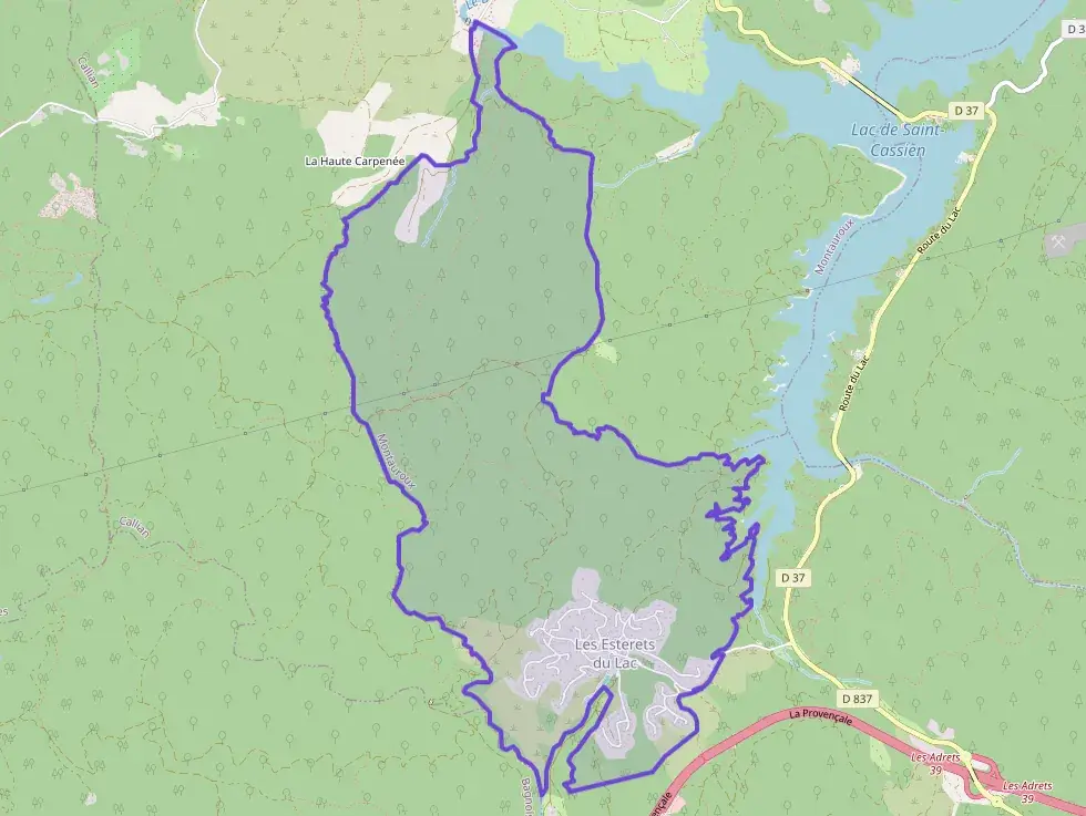 Maison 88 m² quatre pièces à vendre à Montauroux