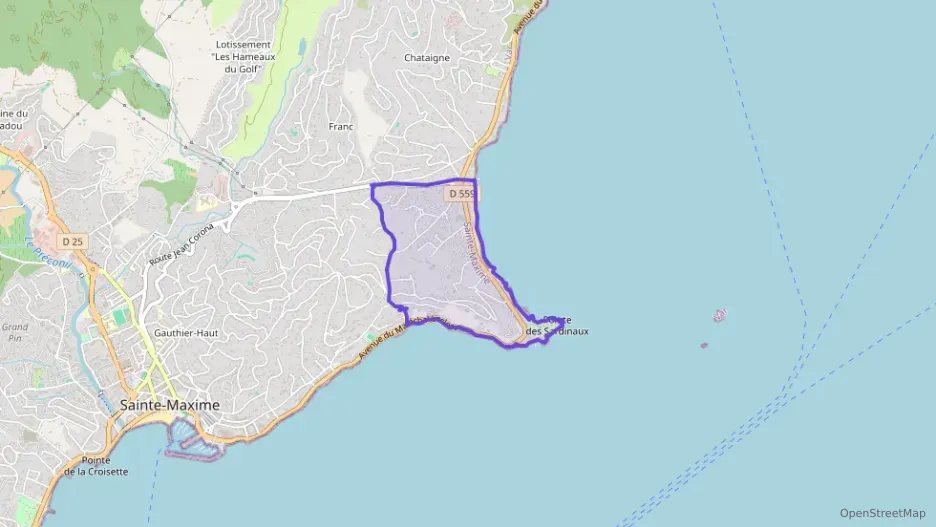 Maison 86 m² cinq pièces à vendre à Sainte-Maxime