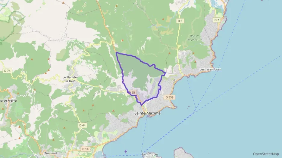 Maison 90 m² trois pièces à vendre à Sainte-Maxime