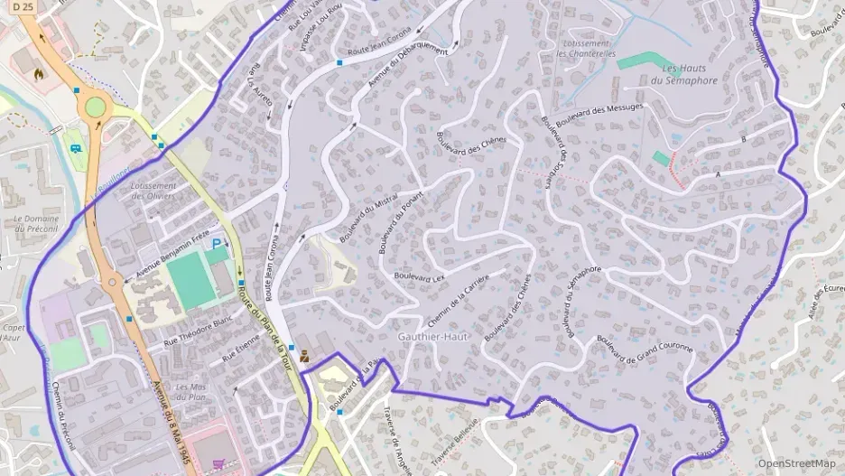 Maison 80 m² trois pièces à vendre à Sainte-Maxime