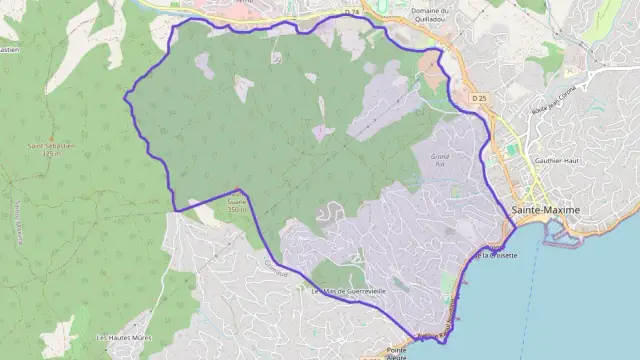 Maison 96 m² quatre pièces à vendre à Sainte-Maxime