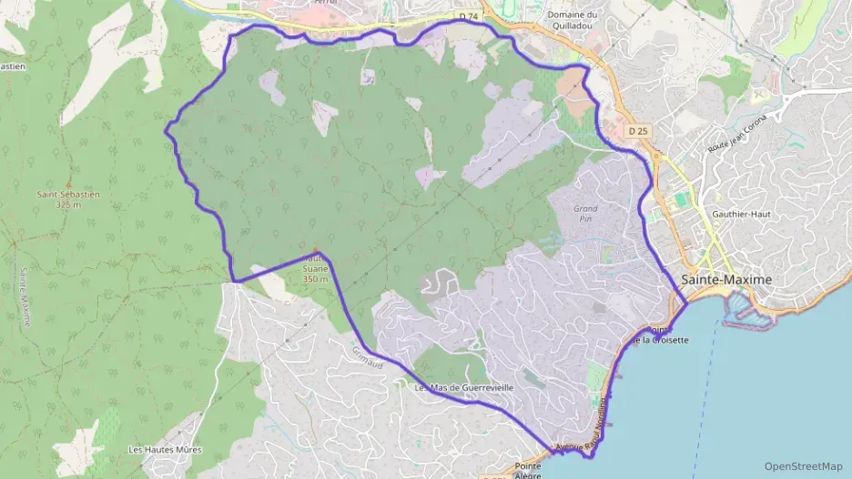 Maison 120 m² quatre pièces à vendre à Sainte-Maxime