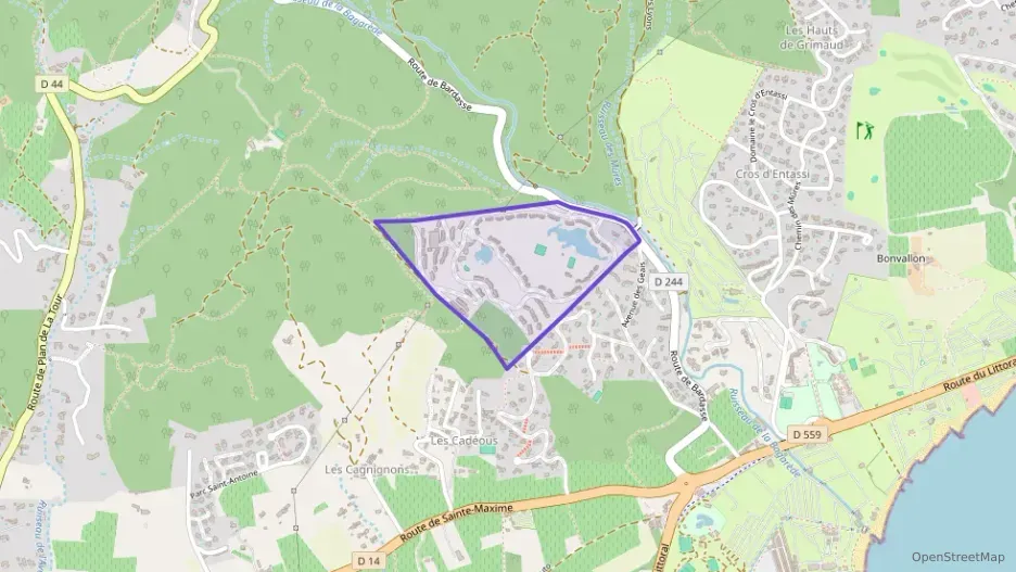 Maison 65 m² trois pièces à vendre à Grimaud Maison 65 m² trois pièces à vendre à Grimaud