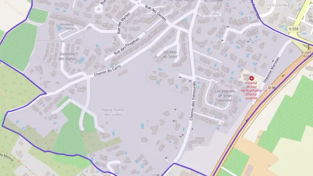 Maison 126 m² quatre pièces à vendre à Cogolin