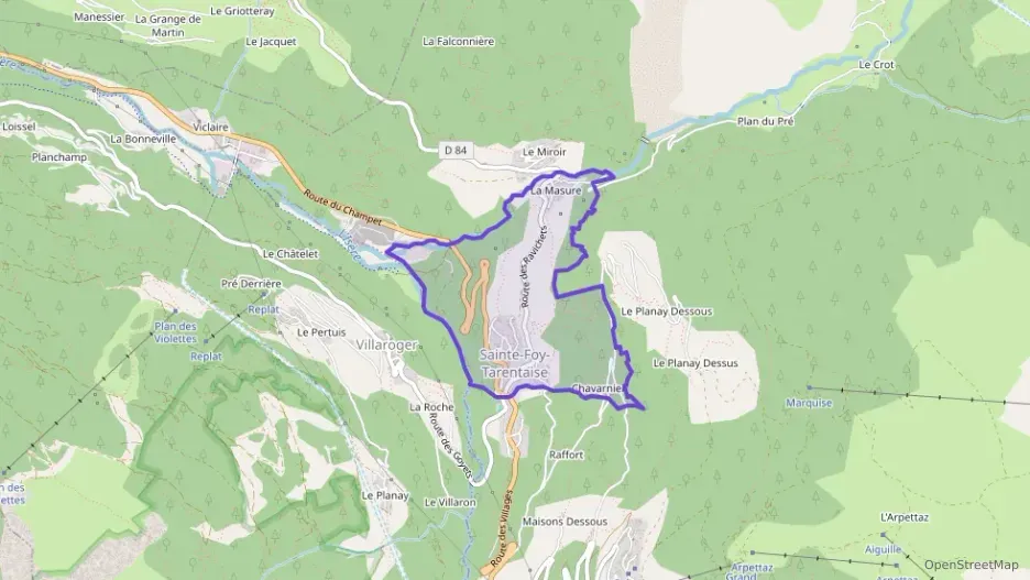 Maison 163 m² quatre pièces à vendre à Sainte-Foy-Tarentaise
