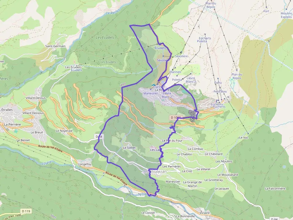 Maison 51 m² trois pièces à vendre à Montvalezan